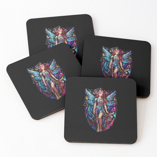 Item preview, Stained Glass Angel Pattern designed and sold by Desfix.
