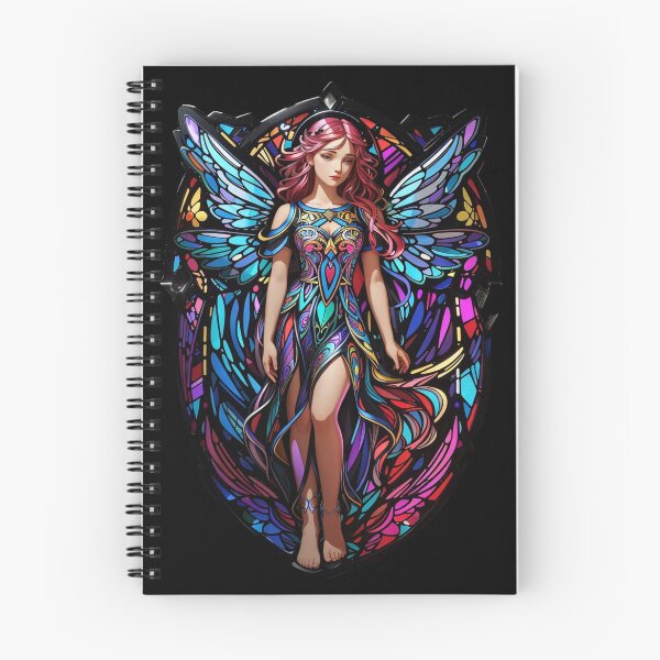 Aperçu de l'œuvre Motif d'ange en vitrail créée et vendue par Desfix.