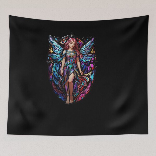 Item preview, Stained Glass Angel Pattern designed and sold by Desfix.