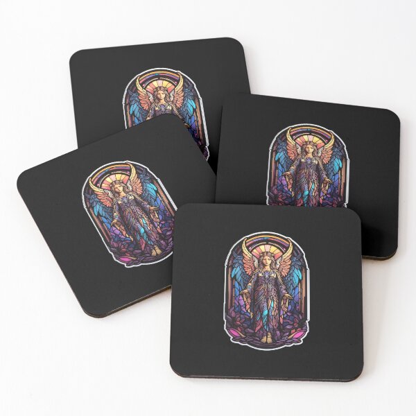 Item preview, Stained Glass Angel Pattern designed and sold by Desfix.