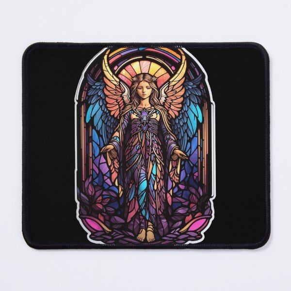 Item preview, Stained Glass Angel Pattern designed and sold by Desfix.
