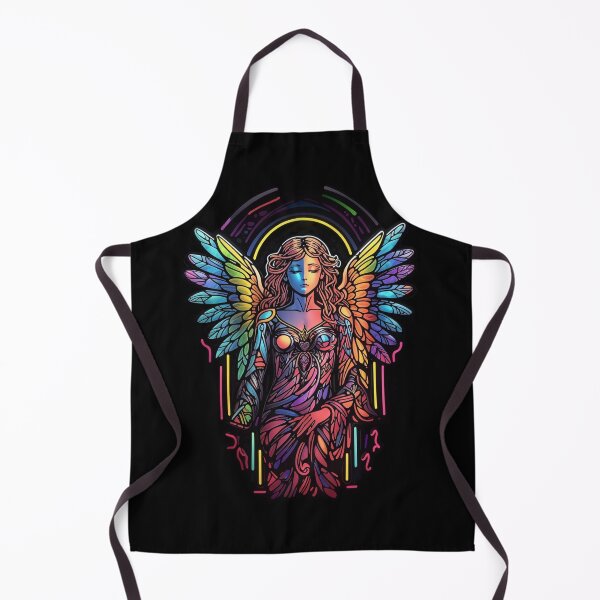 Aperçu de l'œuvre Motif d'ange en vitrail créée et vendue par Desfix.