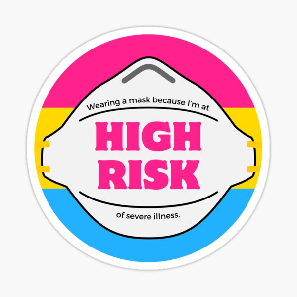 Item preview, High Risk pansexual flag designed and sold by fansmaskup.
