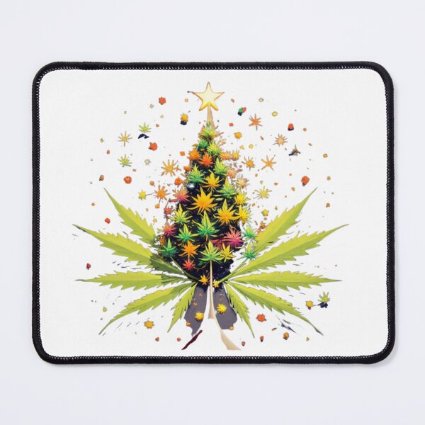 Artikelvorschau, Marihuana-Weihnachtsbaum-Weihnachtsserie 3 entworfen und verkauft von Rafael Romero.