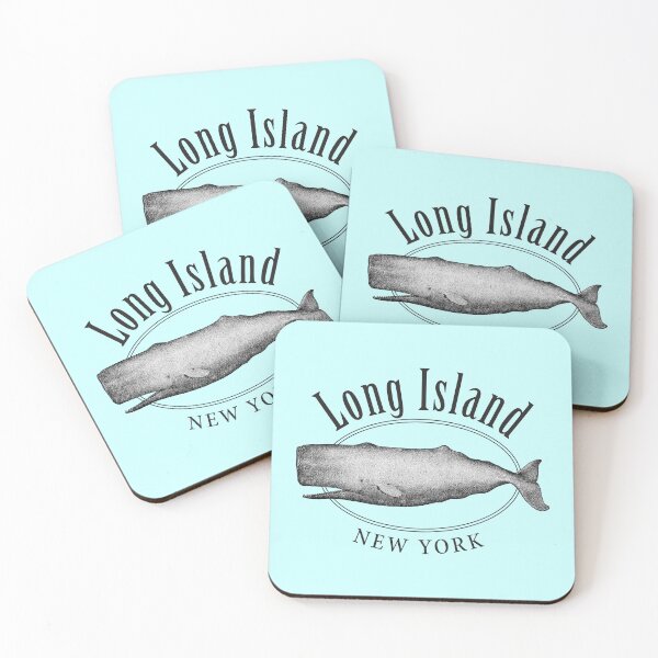 Item preview, Long Island New York Vintage Whale Design designed and sold by Futurebeachbum.