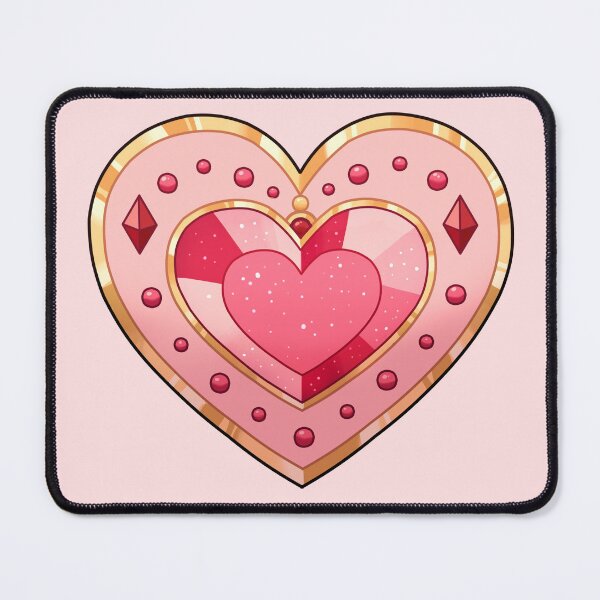 Item preview, Magical Heart with Red Crystal - A Magical girl inspired heart designed and sold by starrysheny.
