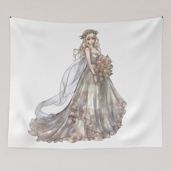 Item preview, Enchanting girl in a beautiful dress designed and sold by Anastasiia Yurevych.