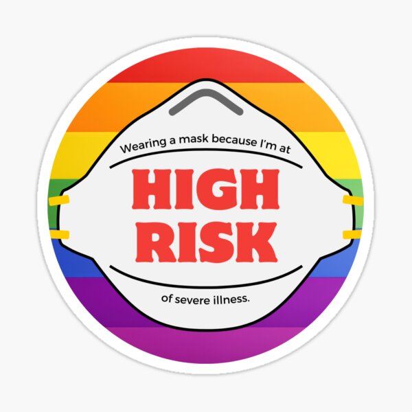 Item preview, High Risk rainbow designed and sold by fansmaskup.