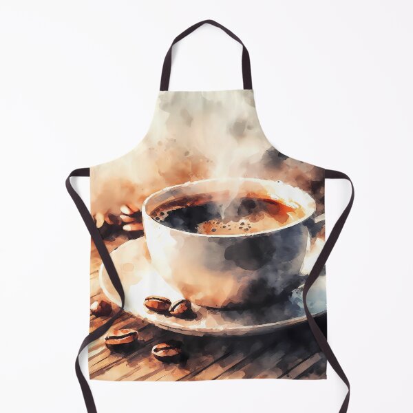 Artikelvorschau, Eine Tasse Kaffee-Aquarell-Malerei entworfen und verkauft von Coffee Lifestyle.