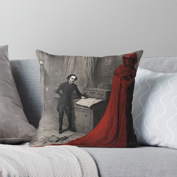 Item preview, Edgar Allan Poe & The Mask of the Red Death Tribute designed and sold by Promethean Fire Print Shop.
