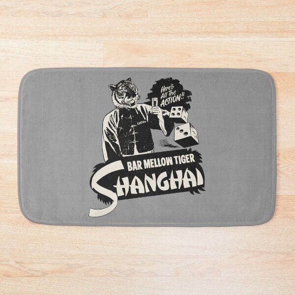 Item preview, Vintage Shanghai Tiger Dive Bar designed and sold by Kujo Dangerous Vintage.