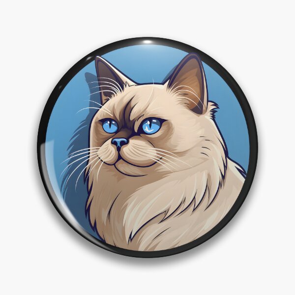 Item preview, Cuddle the Birman: Heartwarming Cat Tee for Pet Lovers designed and sold by EnchantSticks.