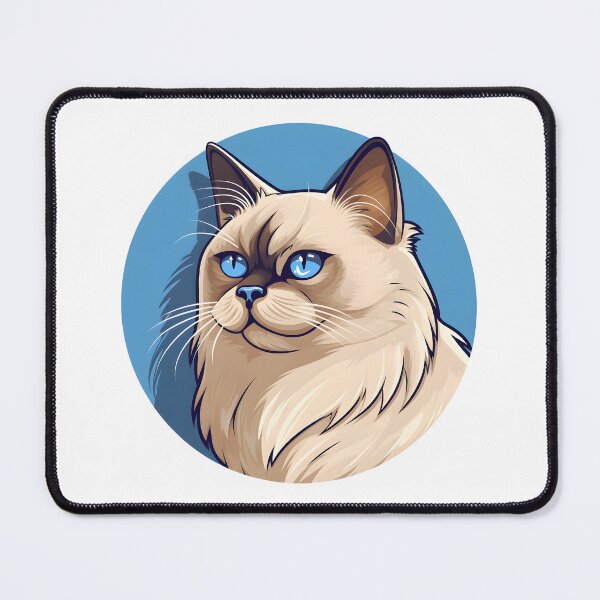 Item preview, Cuddle the Birman: Heartwarming Cat Tee for Pet Lovers designed and sold by EnchantSticks.