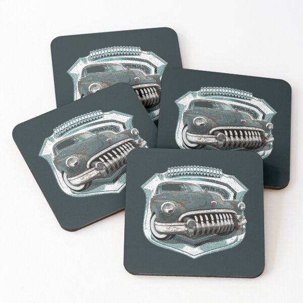Item preview, Rusty Green 50 Buick Special - Vintage rat rod car designed and sold by Glenn Mueller.