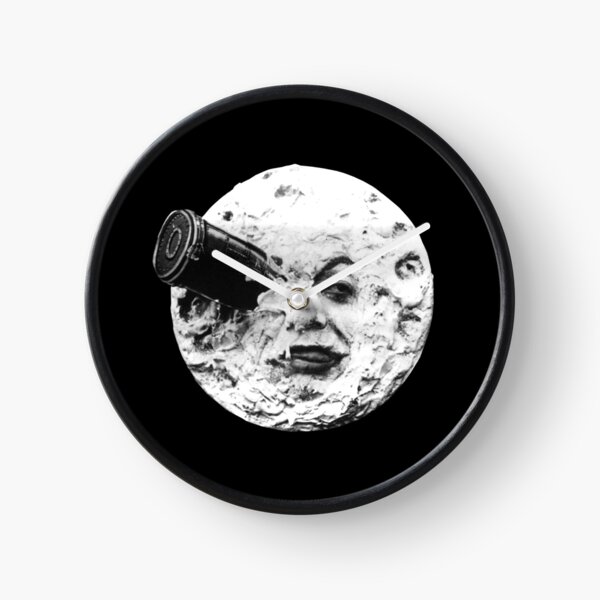 A Trip to the Moon (Le Voyage Dans La Lune) - face only Clock