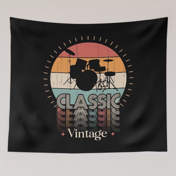Item preview, Vintage classic DRUMS designed and sold by lepetitcalamar.