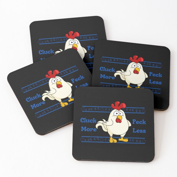 Item preview, Cluck More, Peck Less designed and sold by Whytewold Farm Stuff.