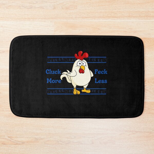 Item preview, Cluck More, Peck Less designed and sold by Whytewold Farm Stuff.