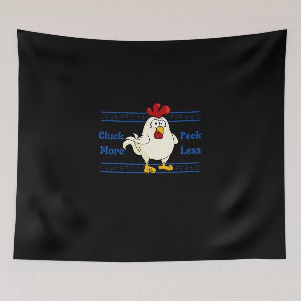 Item preview, Cluck More, Peck Less designed and sold by Whytewold Farm Stuff.