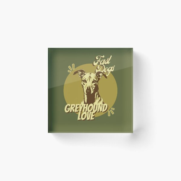 Item preview, Greyhound - Fast Dogs Collection (Olive) - TORODU designed and sold by torodu.