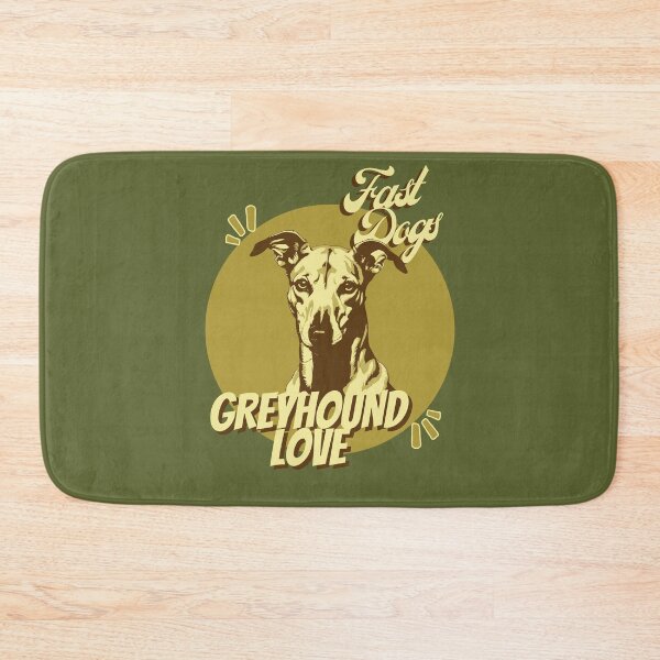 Item preview, Greyhound - Fast Dogs Collection (Olive) - TORODU designed and sold by torodu.