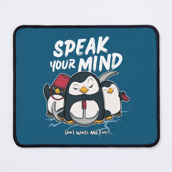 Item preview, Ice Breaker Cute Penguin Squad - Don't waste My Time designed and sold by The magic  Yellow bus.