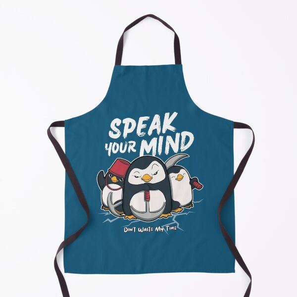 Item preview, Ice Breaker Cute Penguin Squad - Don't waste My Time designed and sold by The magic Yellow bus.