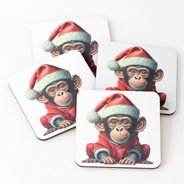 Item preview, Christmas Chimpanzee Christmas Series 2 designed and sold by Rafael Romero.
