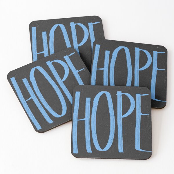 Item preview, HOPE word art print designed and sold by nataliavandalia.