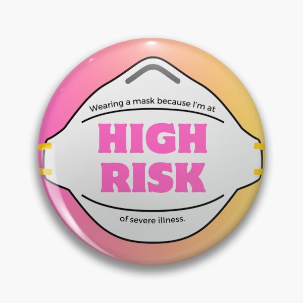 Item preview, High Risk pink yellow designed and sold by fansmaskup.