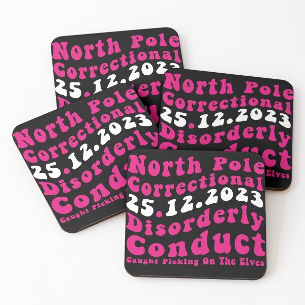 Item preview,  North Pole Correctional Disorderly Conduct Caught Elves designed and sold by Zikozaki.