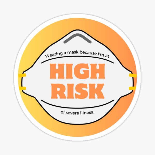 Item preview, High Risk yellow orange designed and sold by fansmaskup.