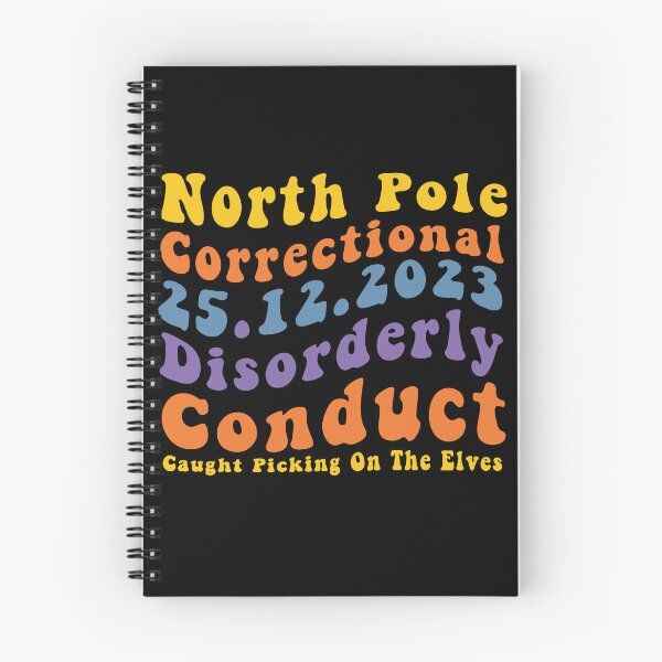 Item preview,  North Pole Correctional Disorderly Conduct Caught Elves designed and sold by Zikozaki.