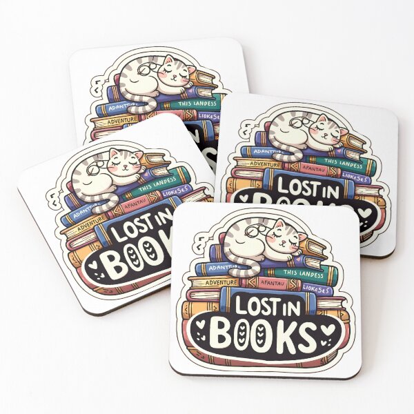Item preview, Kitty Sleeping on Books designed and sold by aurahealing.
