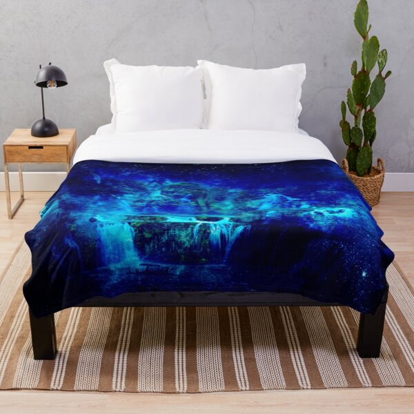 Journey to Neverland Throw Blanket