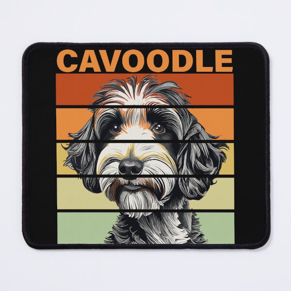 Item preview, Dogs Cavoodle Black And White designed and sold by storefoxmix.