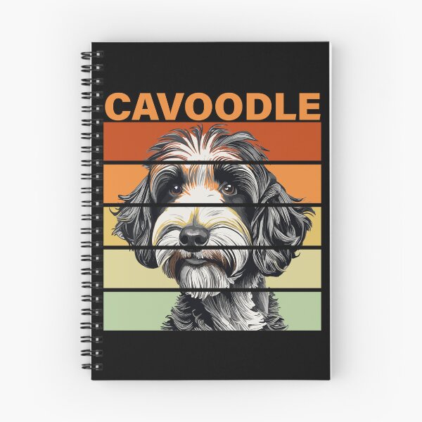Item preview, Dogs Cavoodle Black And White designed and sold by storefoxmix.