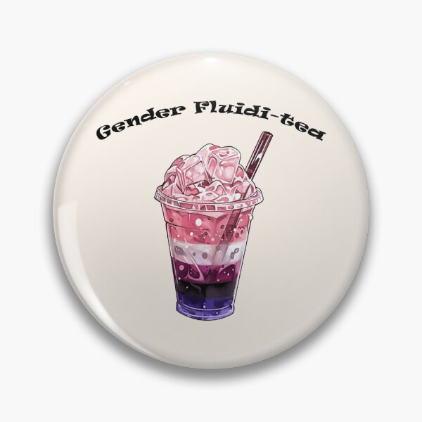 Item preview, Gender Fluid Pride Gender Fluid Bubble Tea designed and sold by geckosofgaia.
