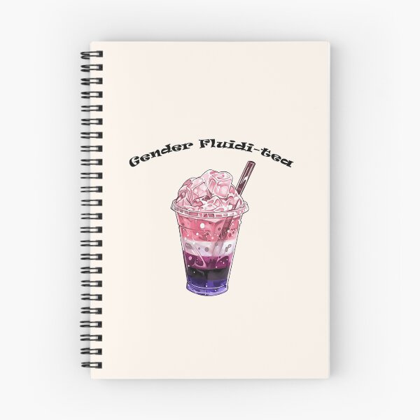 Item preview, Gender Fluid Pride Gender Fluid Bubble Tea designed and sold by geckosofgaia.