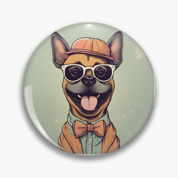 Item preview, Dog with hat, glasses, shirt, bow and jacket designed and sold by NaturaFotos.