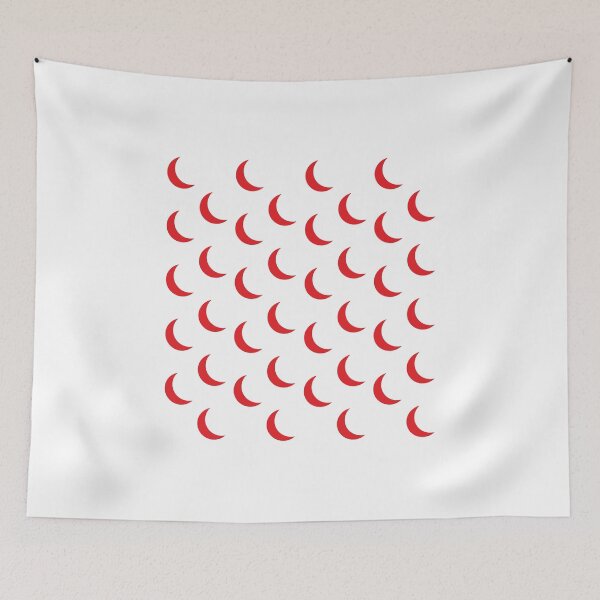 Item preview, Moon Pattern - Moon symbols - Red Pattern - Witchy Pattern - Red Moon Pattern Graphic  designed and sold by goAnecha.
