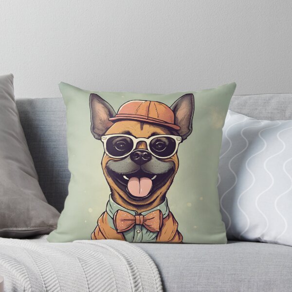 Item preview, Dog with hat, glasses, shirt, bow and jacket designed and sold by NaturaFotos.