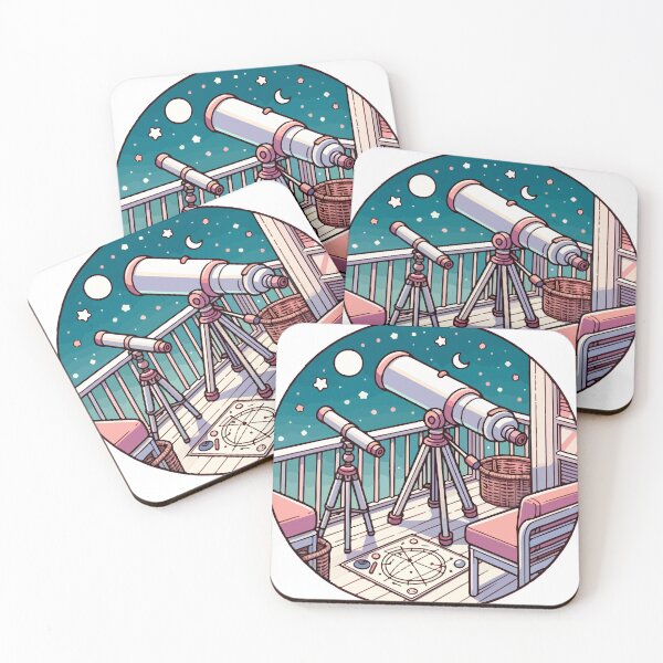 Item preview, Cosmic Balcony: Nighttime Stargazing Adventure designed and sold by OniumEth.