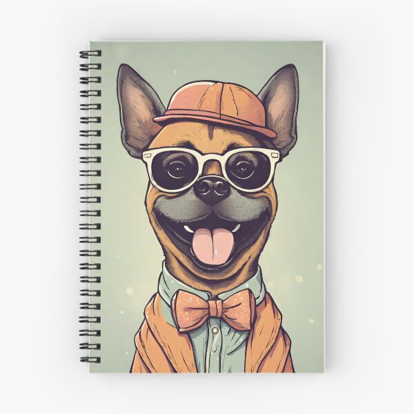 Item preview, Dog with hat, glasses, shirt, bow and jacket designed and sold by NaturaFotos.