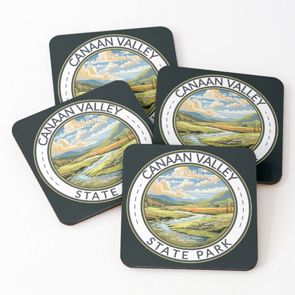 Item preview,  Canaan Valley State Park West Virginia Travel Art Badge designed and sold by KrisSidDesigns.