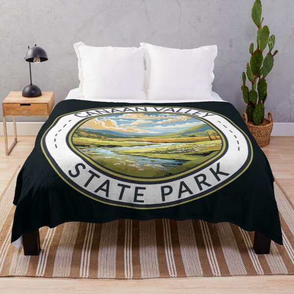 Item preview, Canaan Valley State Park West Virginia Travel Art Badge designed and sold by KrisSidDesigns.