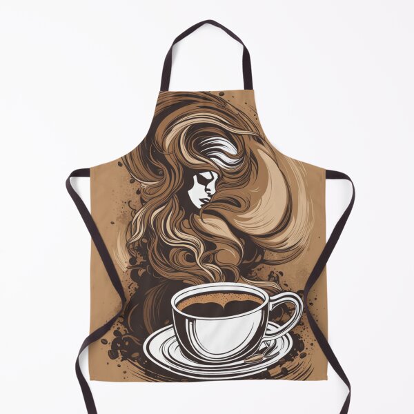 Item preview, For the Love of Coffee - Epic Beauty - Elegant Face in Coffee Steam and Mug designed and sold by Butler in the Home.
