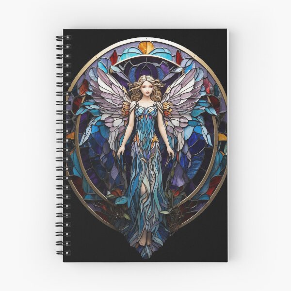Aperçu de l'œuvre Motif d'ange en vitrail créée et vendue par Desfix.