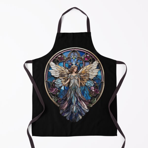 Aperçu de l'œuvre Motif d'ange en vitrail créée et vendue par Desfix.