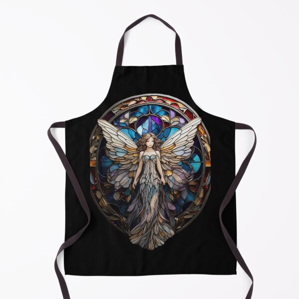 Aperçu de l'œuvre Motif d'ange en vitrail créée et vendue par Desfix.